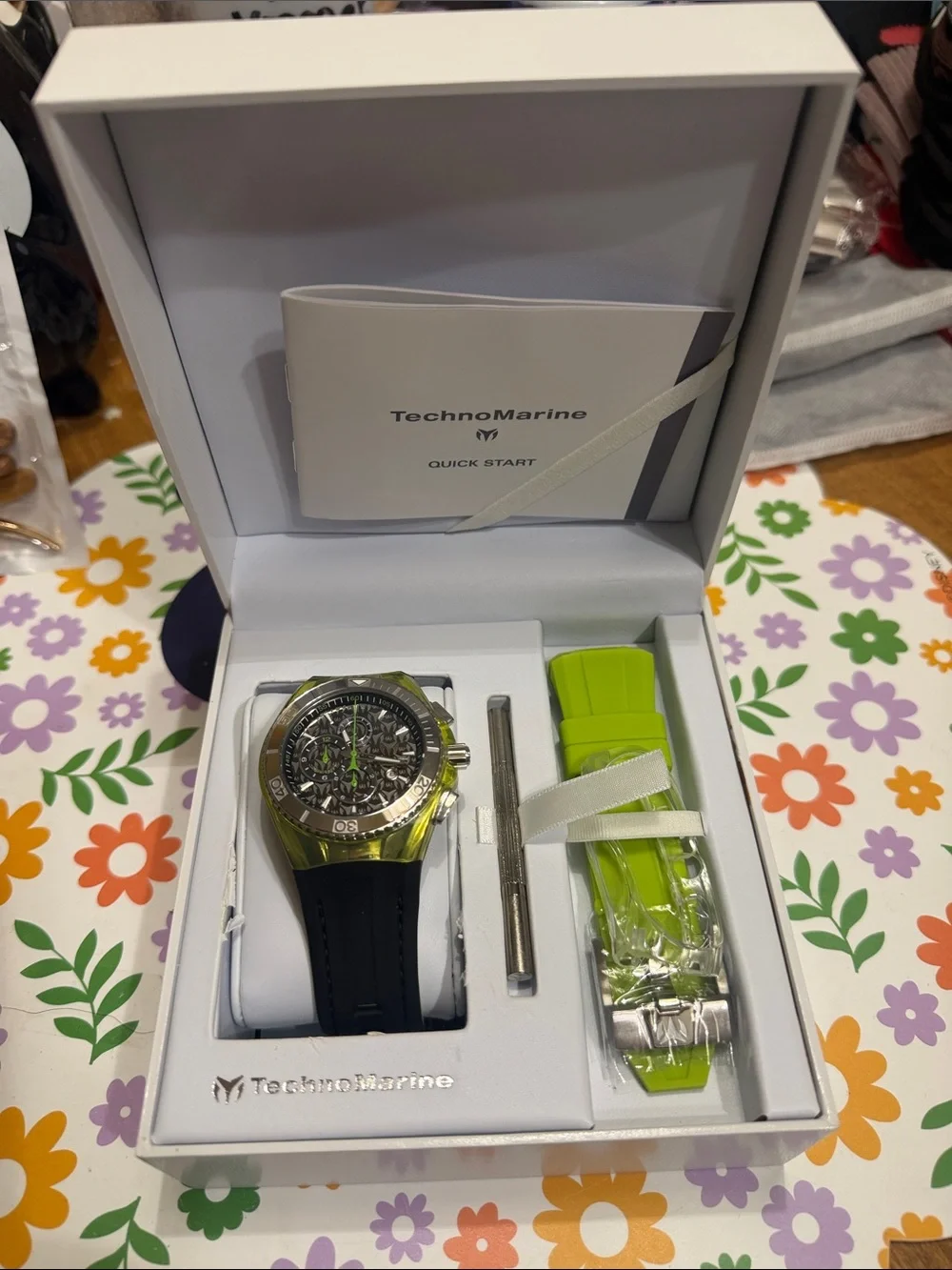 NIB TechnoMarine Watch Set